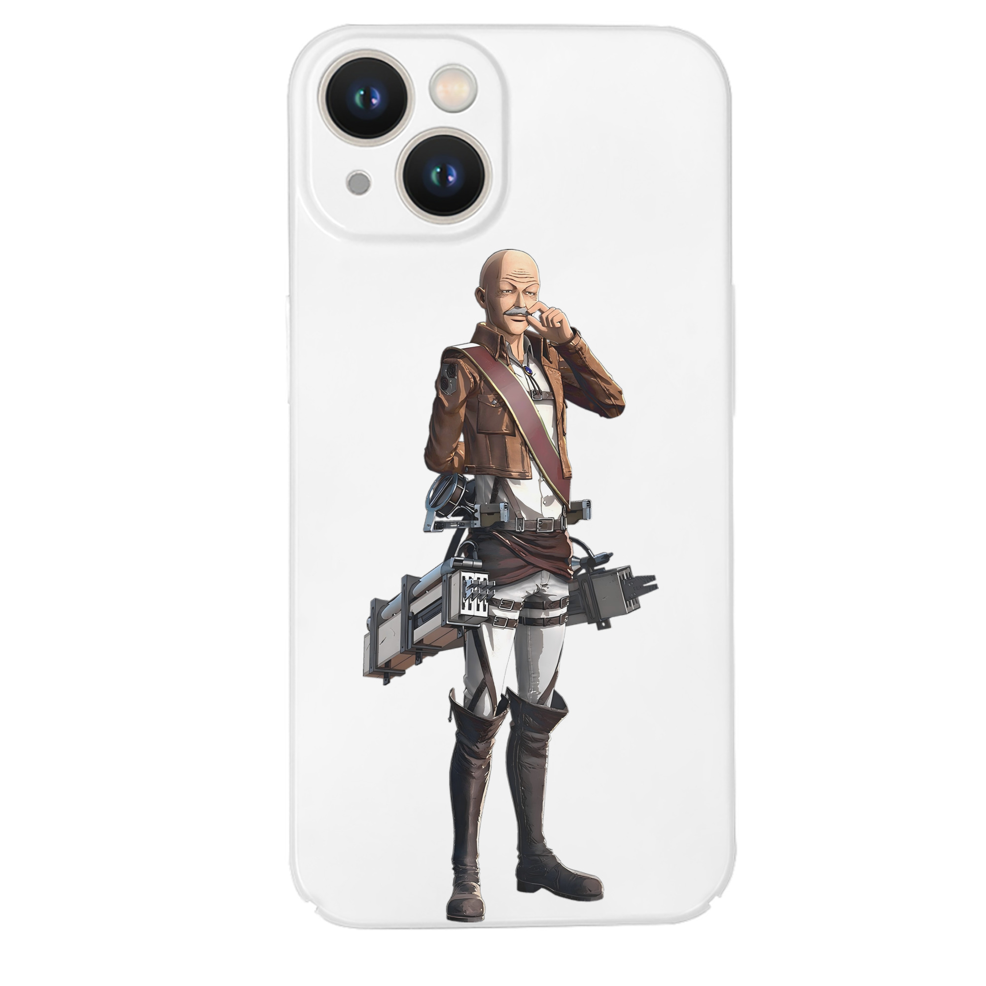 （画像用） 進撃の巨人 ドット·ピクシス Attack on Titan Dot Pixis 【iPhone 14シリーズ対応】ハードケース